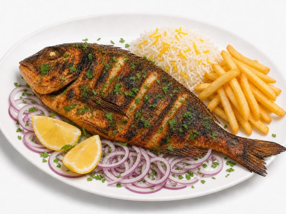 Gegrilde vis